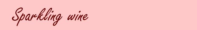 Sparkling wine